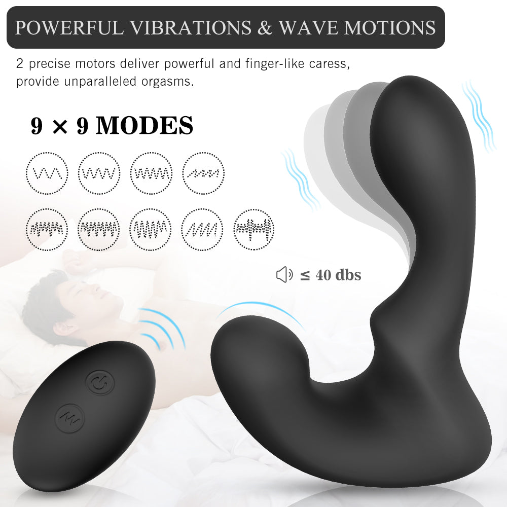 LANDYS-RCT Remote Control Rotating Prostate Massager