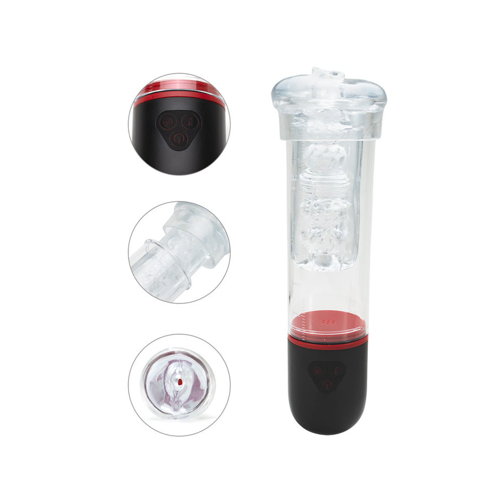 Air-2 Automatic Electronic Vibrator Male Masturbation Cup