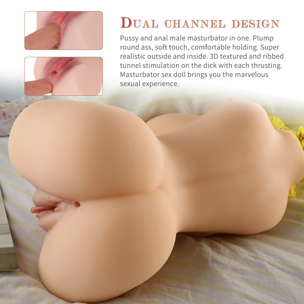 Little Beauty Doll Realistic Vagina, Ass and Tits Masturbator 5.38lbs