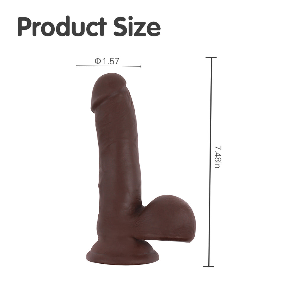 Fornicator Classic Realistic Dildo 7.5 Inch