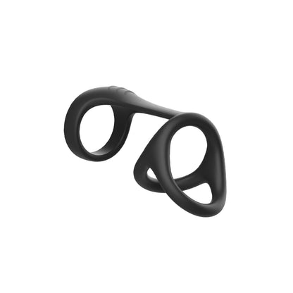 Creature Black Silicone Rubber Penis Ring