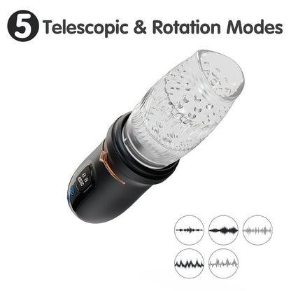 Arthur 2 Telescopic Vibrating Masturbator