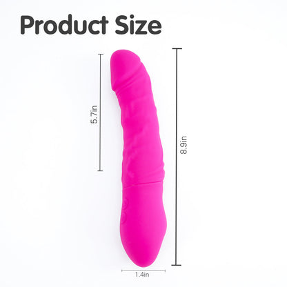 KING-2 Vibrating & Rotating Dildos 9 Inch