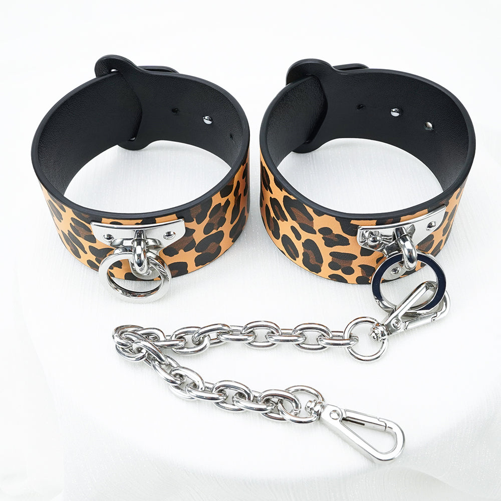 BDSM Luxury Bondage Set - Leopard