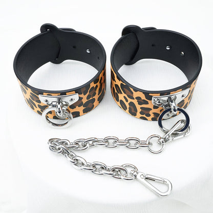 BDSM Luxury Bondage Set - Leopard